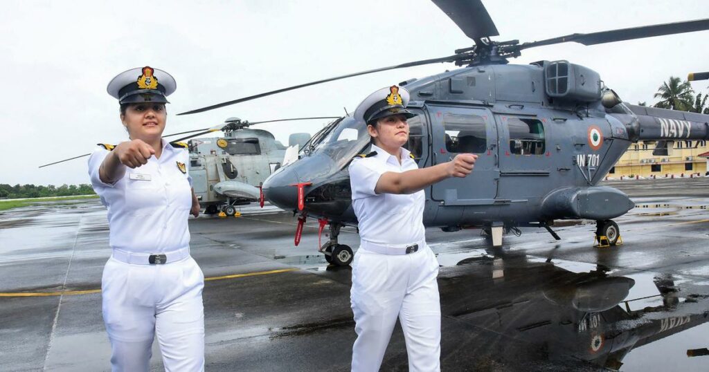 A Historic First: Women Officers to Serve on Warship