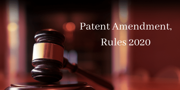 Patent-Amendment-Rules-2020