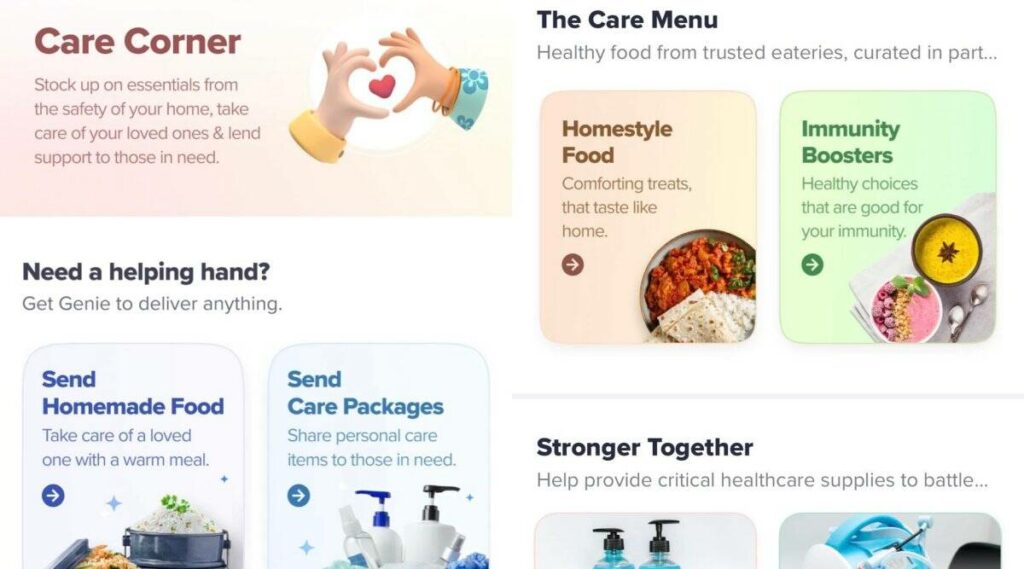 Swiggy Launches a Special Feature ‘Swiggy Genie’ to Help Covid Patients