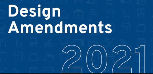 Benefits arising from new design rules 2021