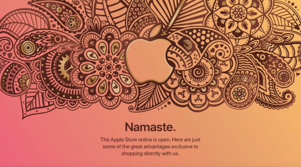 Apple says Namaste; Goes Live with First Online Store in India