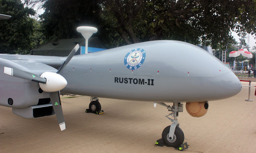 The DRDO's DroneRustom-2takes-off, India goes for armed Heron.