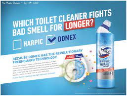 Domex vs Harpic